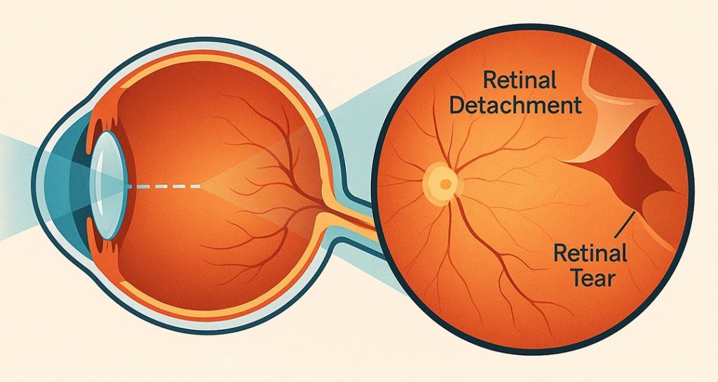 초고도근시스마일라식을 하기 위해 꼭 확인해야하는 망막의 상태 