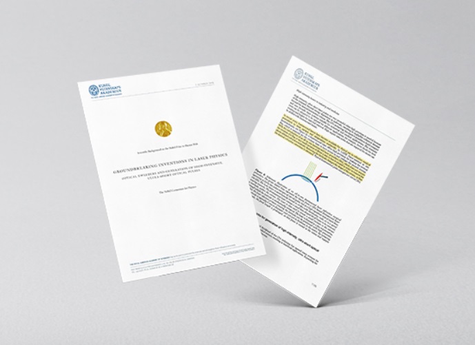 스마일라식수술비용을 설명하기 위한 스마일라식 노벨상 증명서