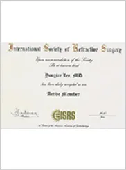 국제 굴절 수술 정회원